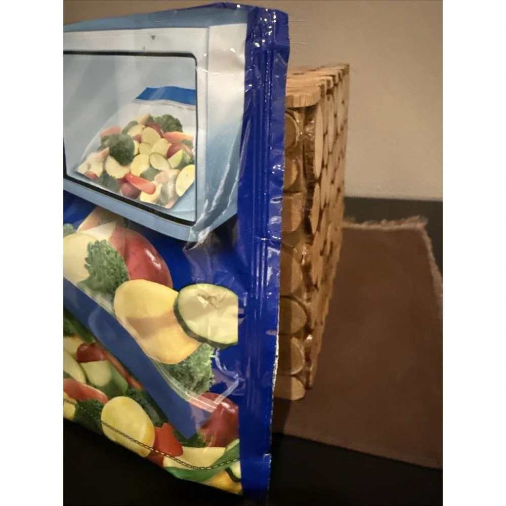 Ziploc Zip 'n Steam Cooking Bags‎ Medium 10 Bags 2-4 Servings Per Bag NEW Sealed